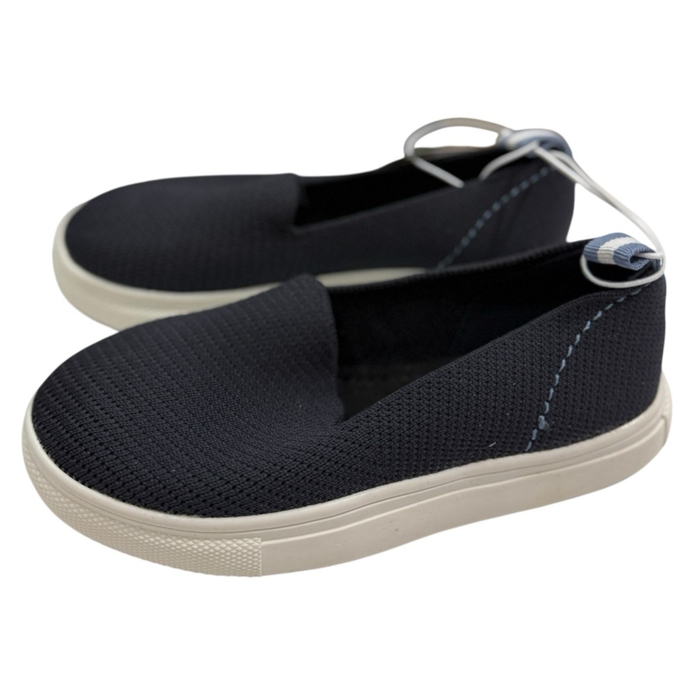 NEW Lily & Dan Toddler Recycled Material Flats Slip-On Sneakers Blue Size 9/10 - Picture 1 of 12